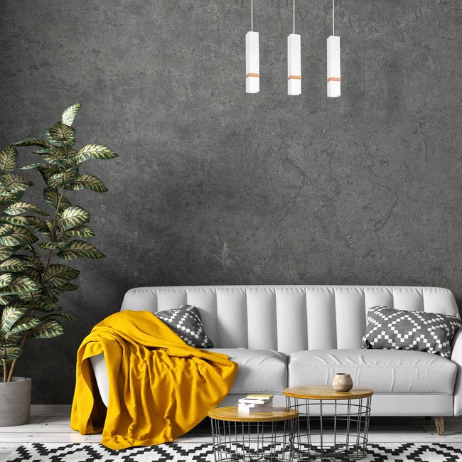 Lampa wisząca Vidar biała 3 x GU10 Eko-Light