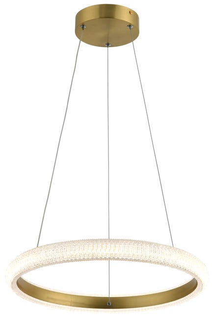 Lampa wisząca Vigo złota LED Reality