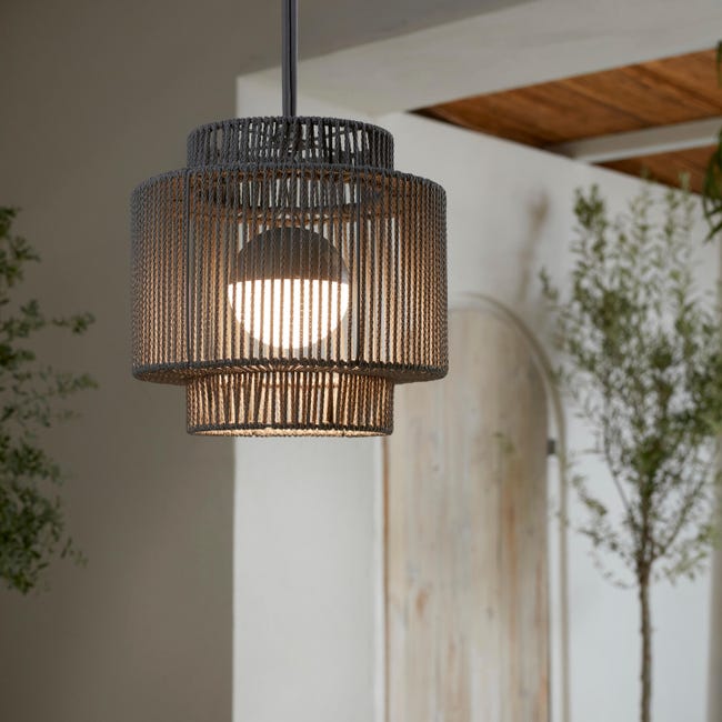 Lampa wisząca ogrodowa Corda IP54 LED Inspire