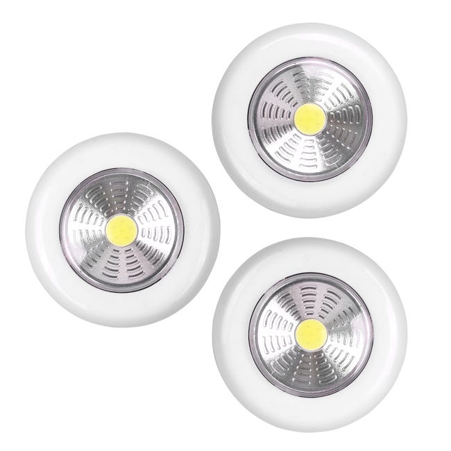 Lampka LED 3 szt. na baterie biała