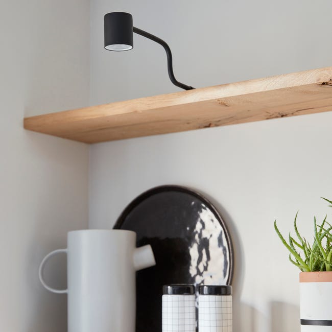 Lampka LED Sveva czarna IP20 380 lm Inspire