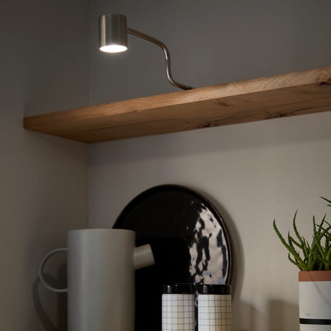 Lampka LED Sveva srebrna IP20 380 lm Inspire