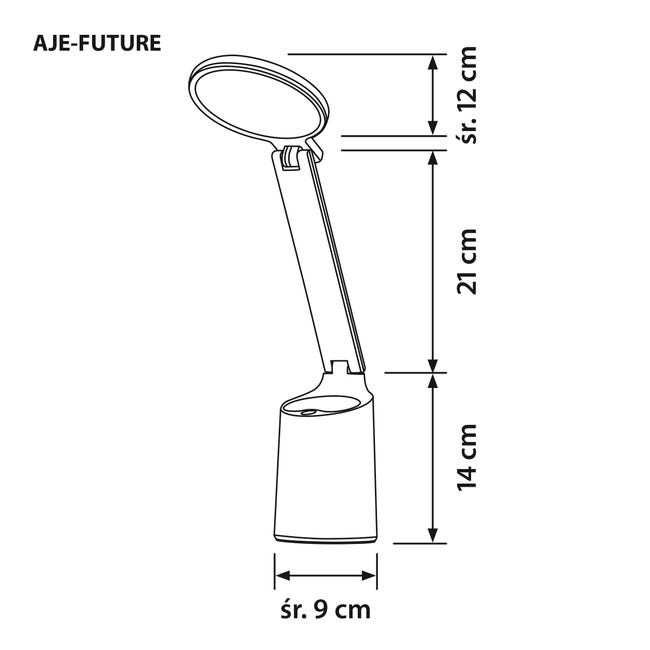 Lampka biurkowa Future biała LED Activejet