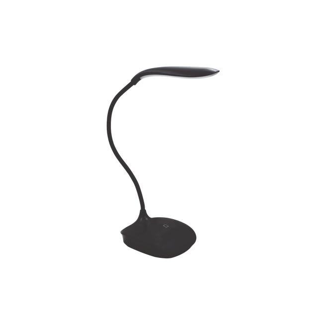 Lampka biurkowa Murray czarna 200 lm LED Inspire