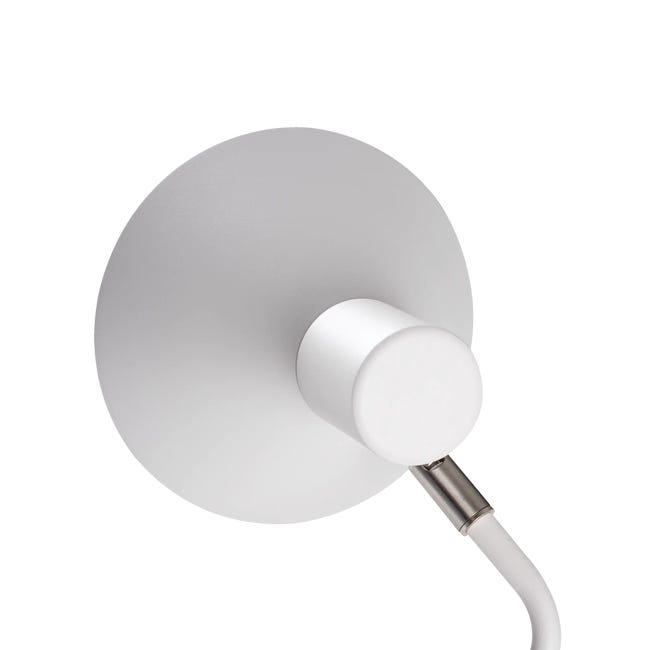 Lampka biurkowa Nedia biała E14 Kanlux