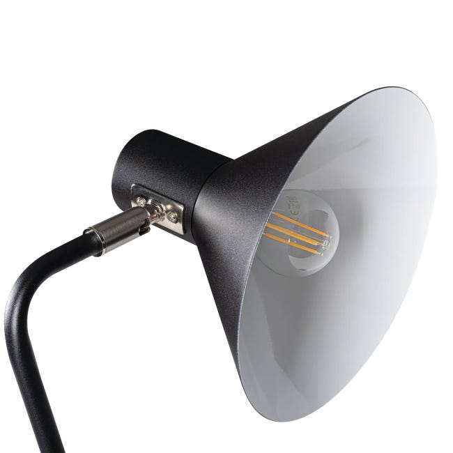 Lampka biurkowa Nedia czarna E14 Kanlux