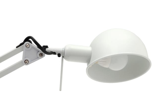Lampka biurkowa PIXA biała E14 KANLUX
