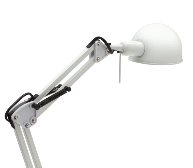Lampka biurkowa PIXA biała E14 KANLUX