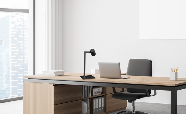 Lampka biurkowa Snow czarna GU10 Light Prestige