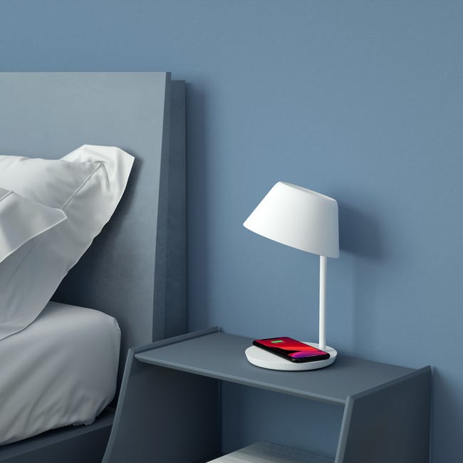 Lampka biurkowa Staria Pro biała LED z ładowarką indukcyjną Yeelight
