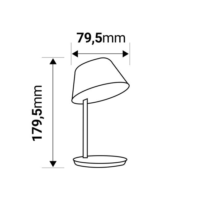 Lampka biurkowa Staria Pro biała LED z ładowarką indukcyjną Yeelight