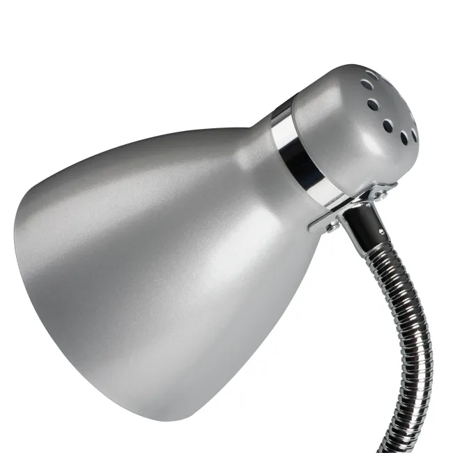 Lampka biurkowa Zara srebrna E14 Kanlux