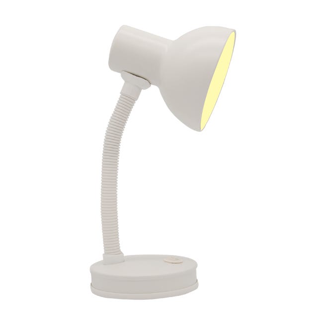 Lampka biurkowa biała E27 Inspire