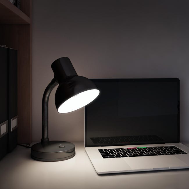 Lampka biurkowa czarna E27 Inspire