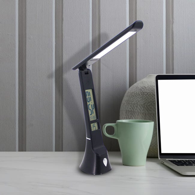 Lampka biurowa TORI 260 lm czarna LED