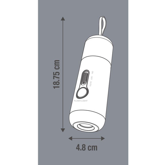 Lampka nocna Luli biała LED Inspire