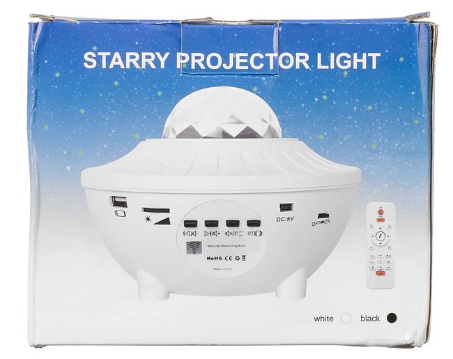 Lampka nocna Star efekt gwiazd