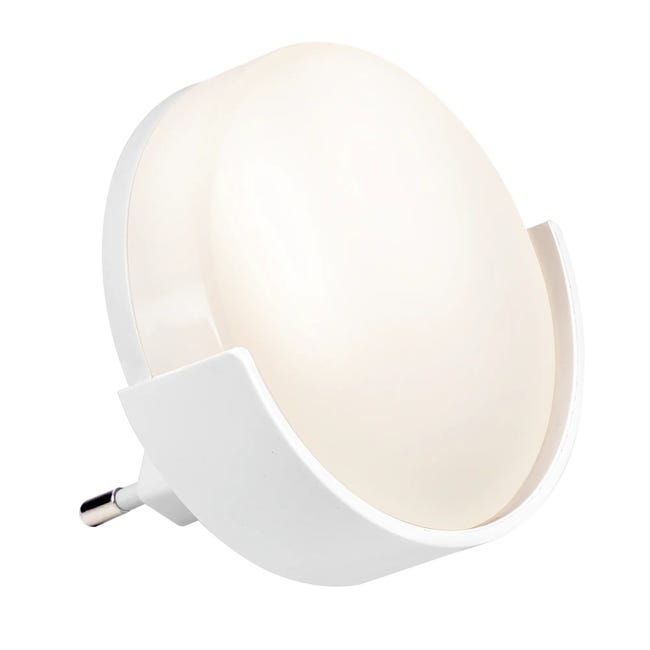 Lampka nocna do kontaktu biała LED