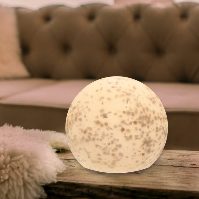 Lampka stołowa Delmar Eco beżowa E27 Inspire