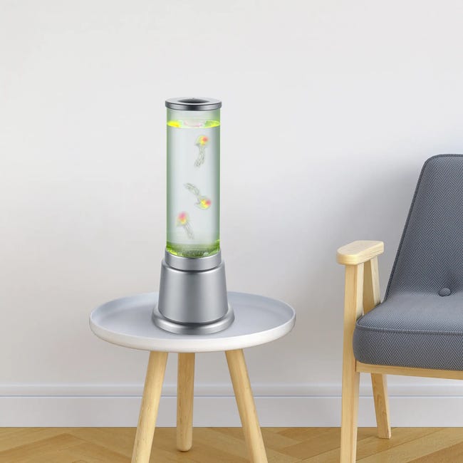 Lampka stołowa Jelly szara LED Trio Lighting Inter