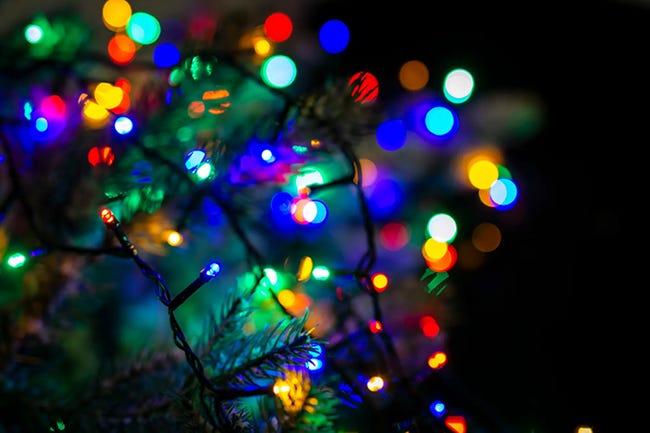 Lampki choinkowe zewnętrzne 2m 400 LED multikolor