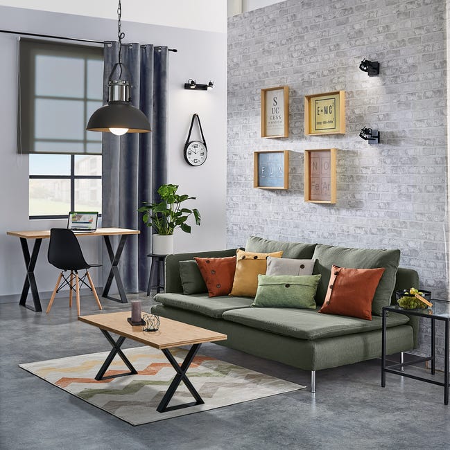 Latarenka Sera wys. 11 cm czarna