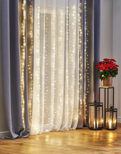 Latarenka na świeczkę Barcelona wys. 23 cm czarna