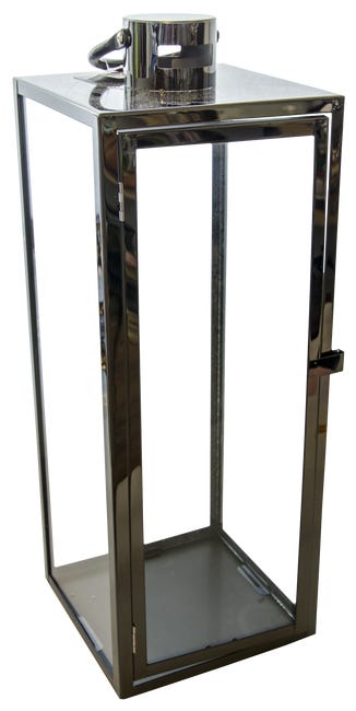 Latarenka na świeczkę Barcelona wys. 50 cm czarna