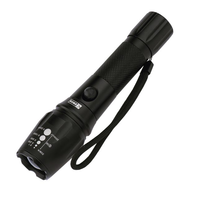 Latarka LED CREE 5W Z ZOOM Z ŁADOWARKĄ P3116 EMOS