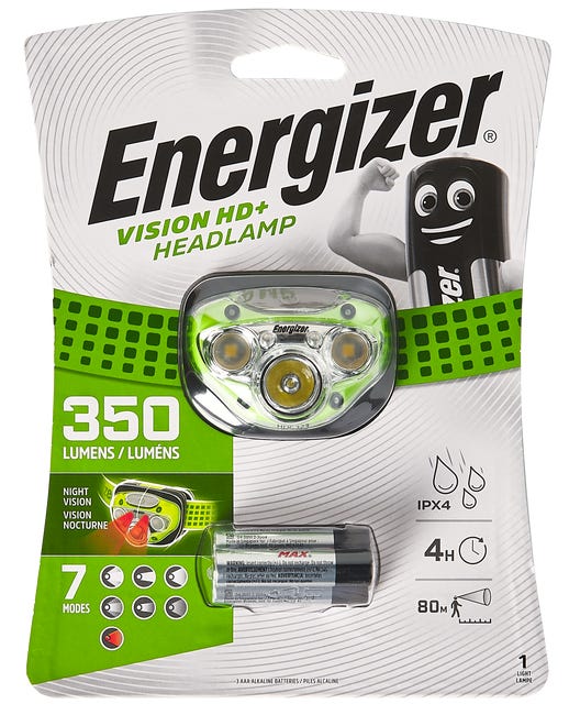 Latarka czołowa Vision HD Plus 3 AAA ENERGIZER