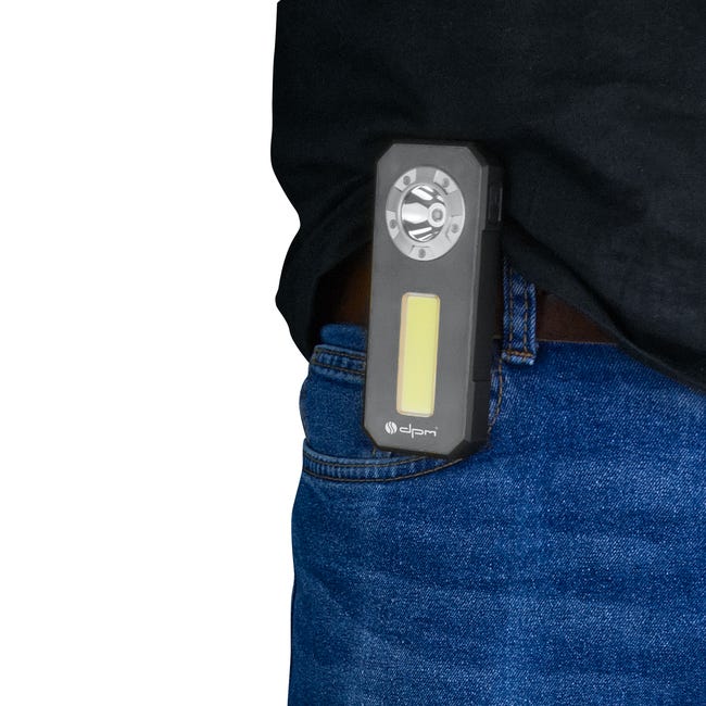 Latarka robocza ładowalna 450LM 1000mAh DPM
