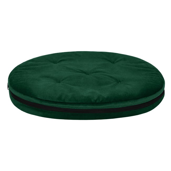 Legowisko, sofa dla psa, kota Glamour zielony 60 x 50 cm