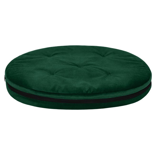 Legowisko, sofa dla psa, kota Glamour zielony 70 x 60 cm