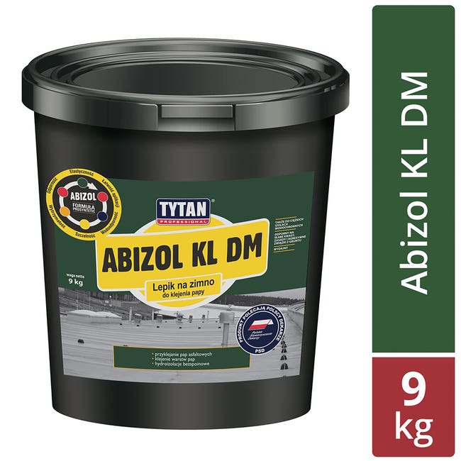 Lepik na zimno Abizol KL DM 9 kg Tytan Professional