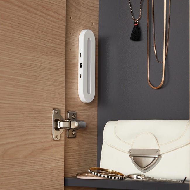 Listwa LED Dudo biała 15 cm Door Sensor Inspire