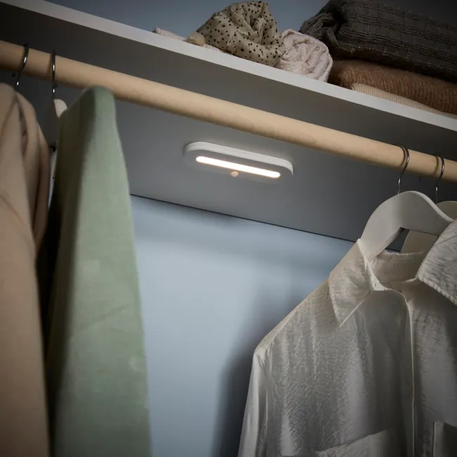 Listwa LED Dudo biała 15 cm z czujnikiem Inspire