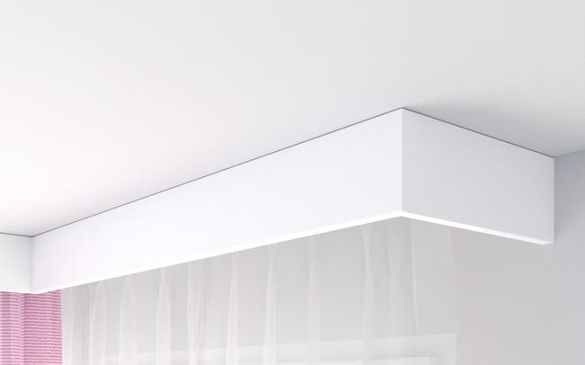 Listwa karniszowa LK-2 do LED z polimeru 12 x 200 cm DMS