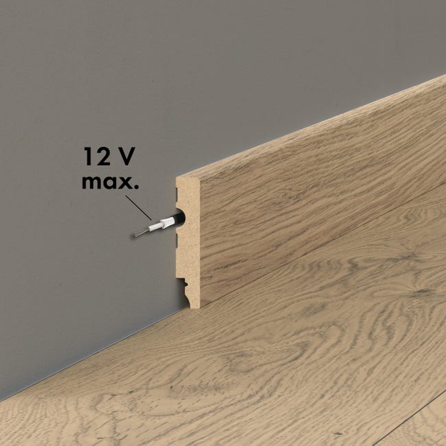 Listwa przypodłogowa MDF Aberden 2 8 cm Artens