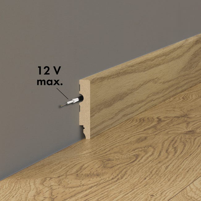 Listwa przypodłogowa MDF Balfour 2 8 cm Artens