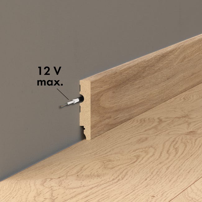 Listwa przypodłogowa MDF Dunmor 8 cm Artens