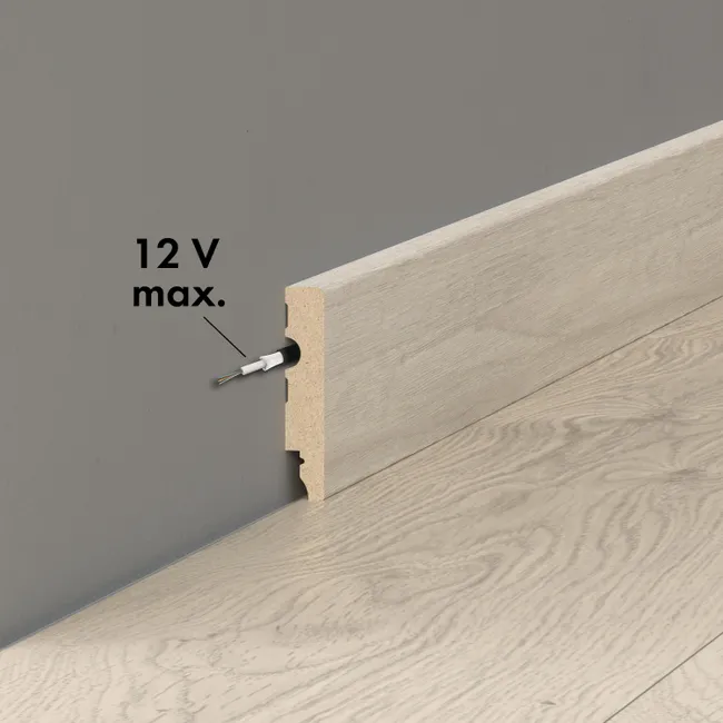 Listwa przypodłogowa MDF Foligno 8 cm Artens