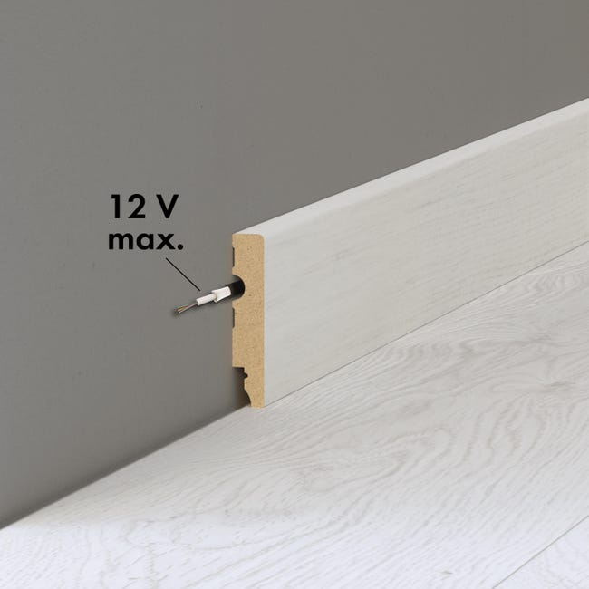 Listwa przypodłogowa MDF Glen 8 cm Artens