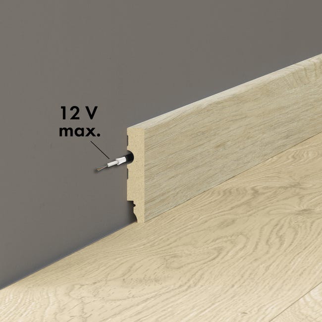 Listwa przypodłogowa MDF Kenmare 8 cm Artens