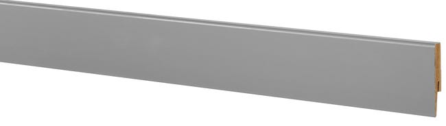 Listwa przypodłogowa MDF LO9 8 cm szara Foge