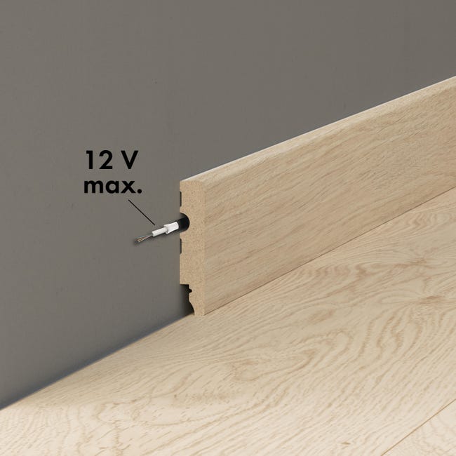 Listwa przypodłogowa MDF Nilo 2 8 cm Artens