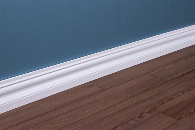 Listwa przypodłogowa MDF biała K120 12 cm Krono original