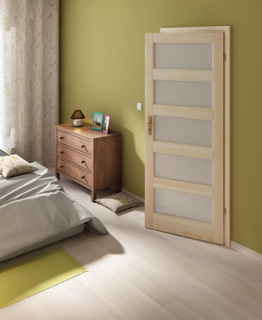 Listwa przypodłogowa MDF biała MP 0801 8 cm Arbiton