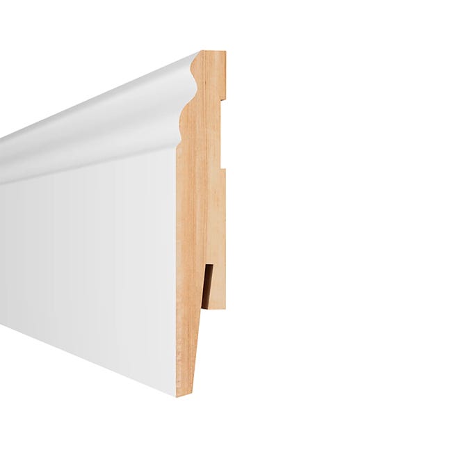 Listwa przypodłogowa MDF biała MP 1003 10 cm Arbiton