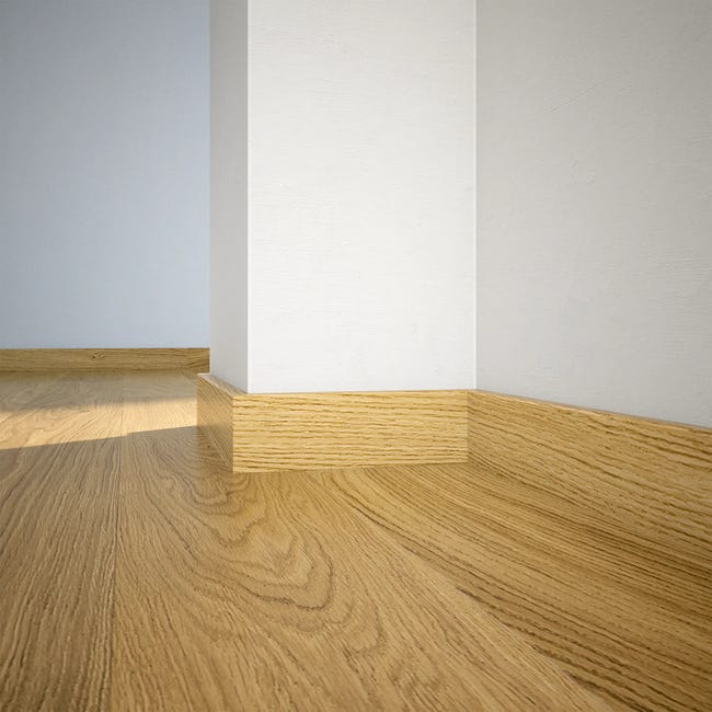 Listwa przypodłogowa drewniana Dąb lakierowany 78x2200 mm Barlinek