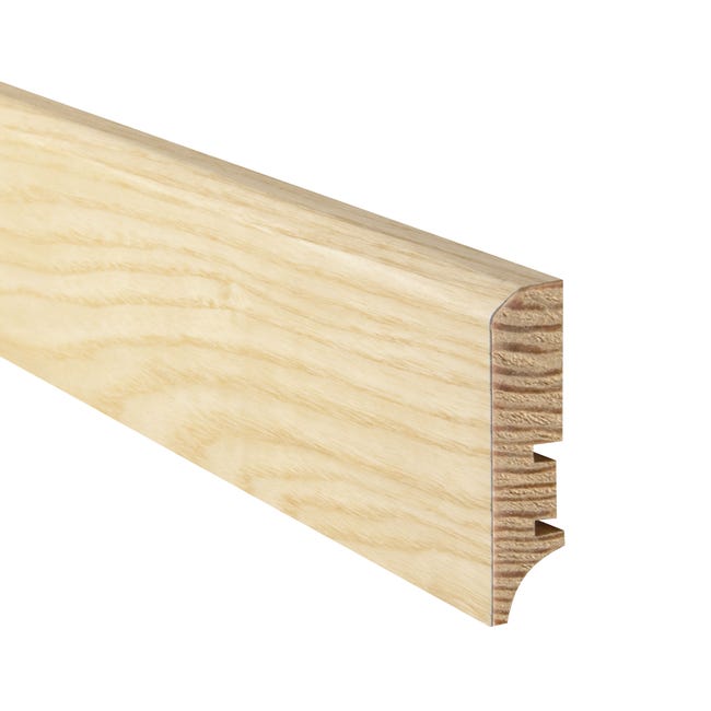 Listwa przypodłogowa drewniana Jesion lakierowany 60x2200 mm Barlinek